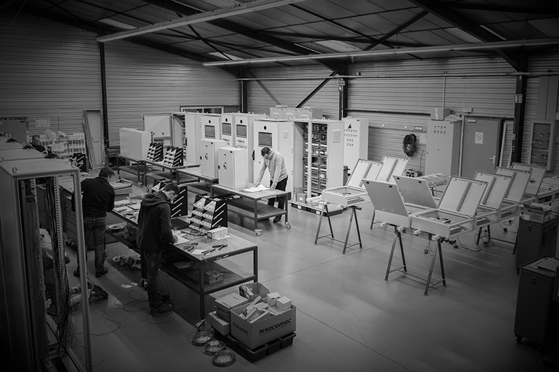 Produzione interna quadri elettrici EVO